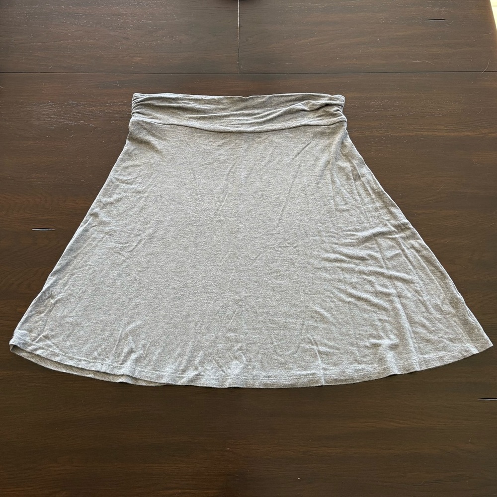 gnu Heather Grey Ladies Soft & Stretchy Skirt - Picture 10 of 13